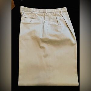 Lands' End Cream Khaki Pants